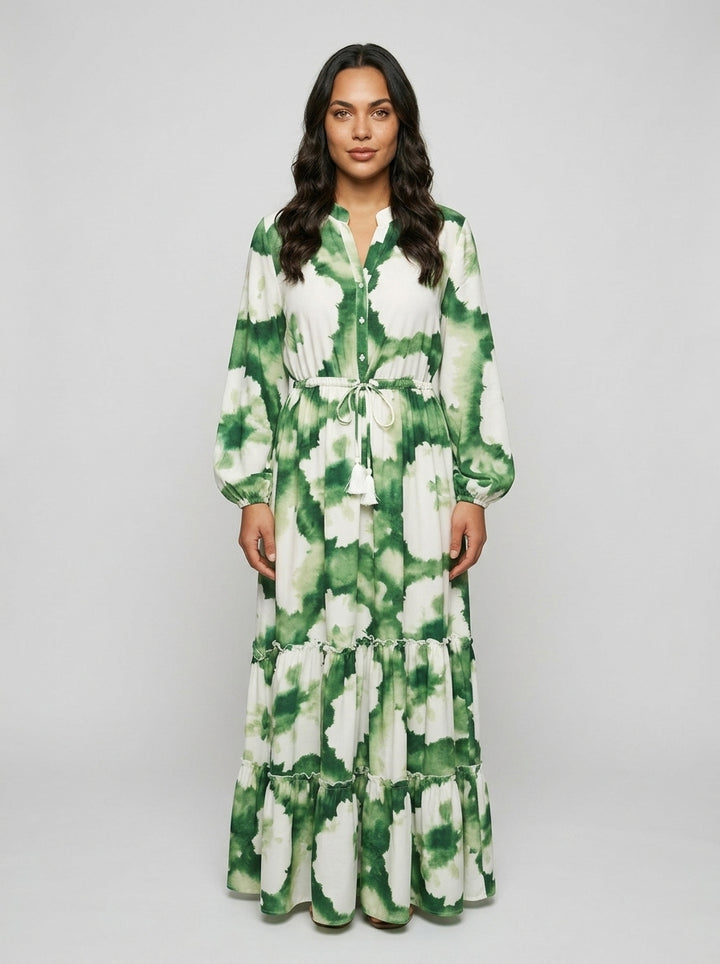Maxi Dress — On Model - Neutral | Generated by Modelize