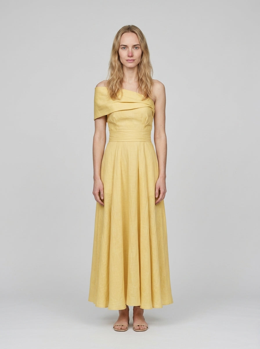 Maxi Dress — On Model - Neutral | Generated by Modelize