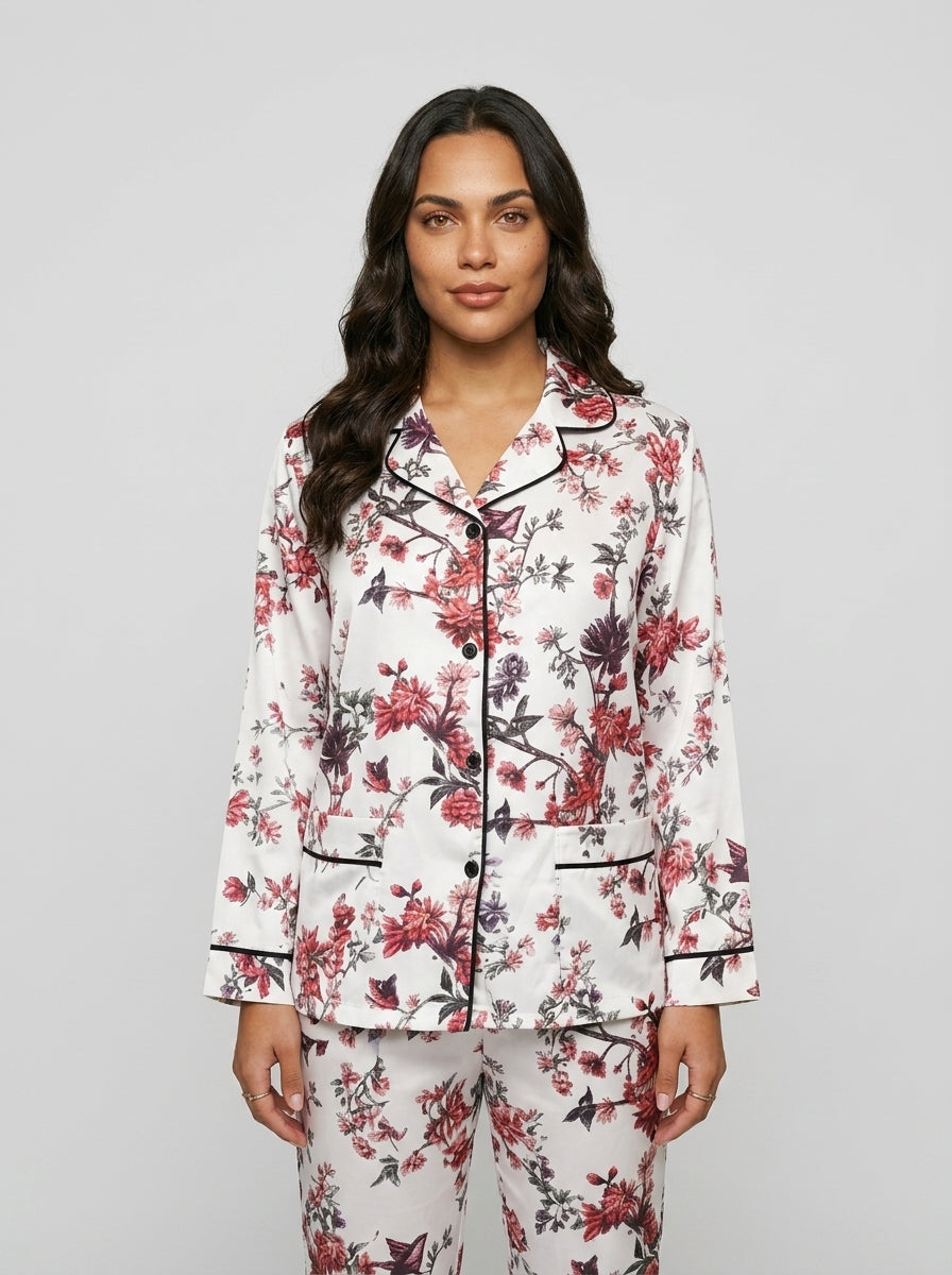 Two-piece pajama set — On Model - Neutral | Generated by Modelize