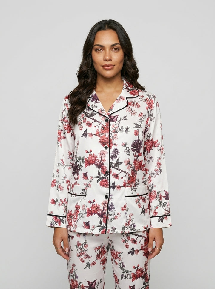 Two-piece pajama set — On Model - Neutral | Generated by Modelize