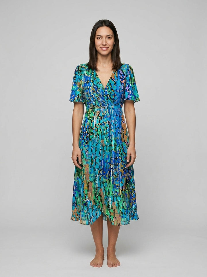 Flowing summer dress — On Model - Neutral | Generated by Modelize