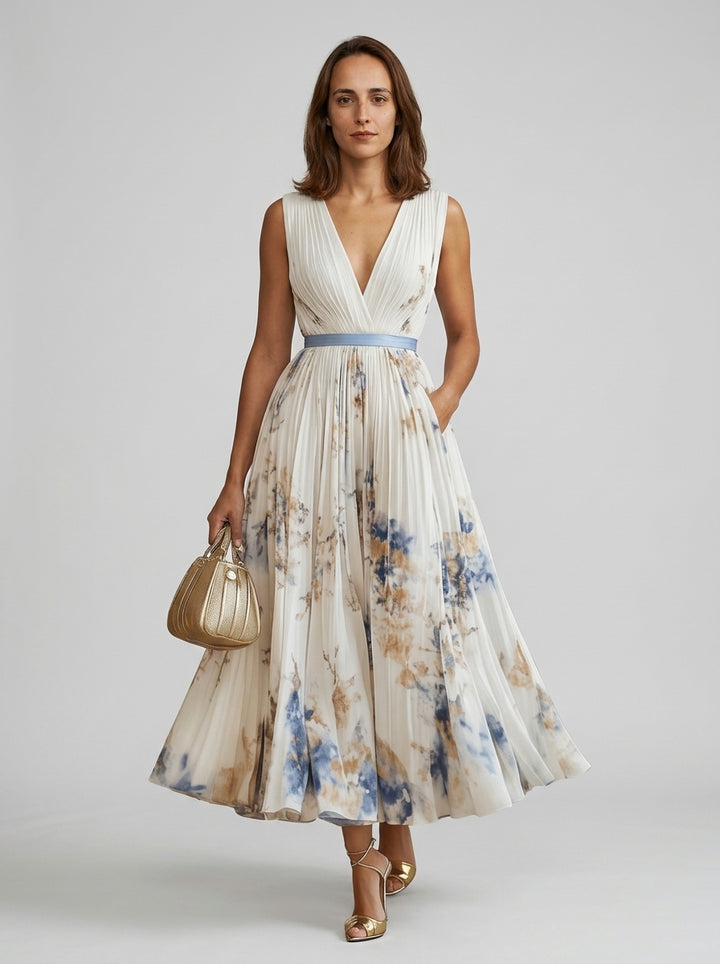 Maxi Dress — On Model - Neutral | Generated by Modelize