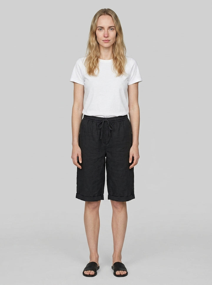 Knee-length shorts — On Model - Neutral | Generated by Modelize