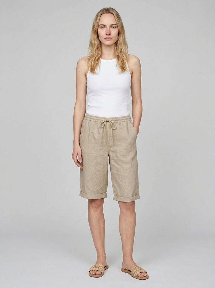 Knee-length shorts — On Model - Neutral | Generated by Modelize