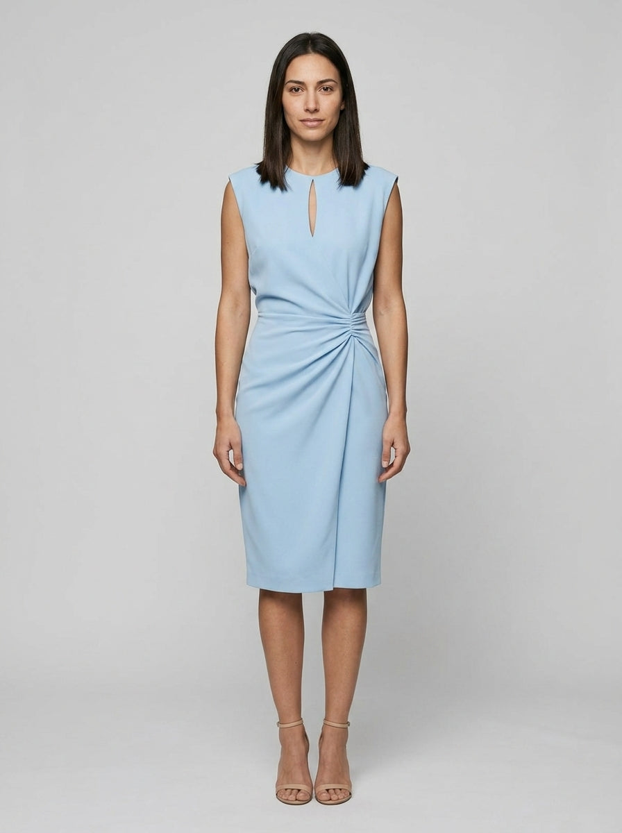 Midi Dress — On Model - Neutral | Generated by Modelize
