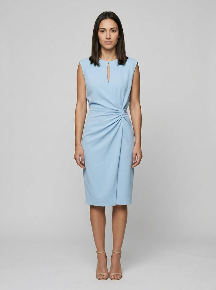 Midi Dress — On Model - Neutral | Generated by Modelize
