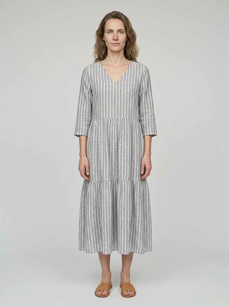 midi dress — On Model - Neutral | Generated by Modelize