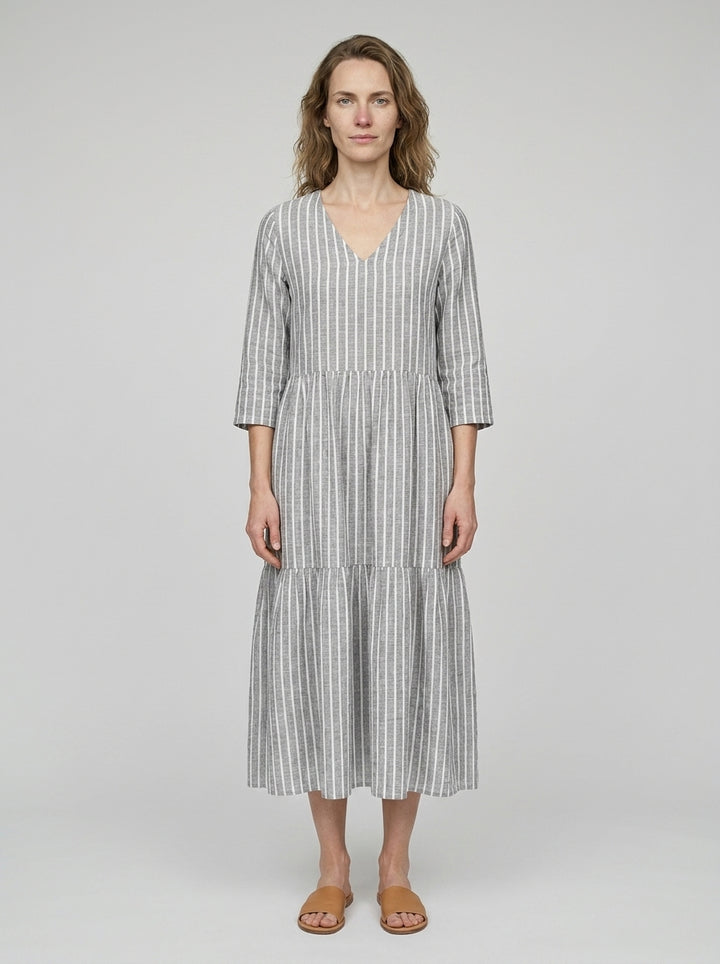midi dress — On Model - Neutral | Generated by Modelize