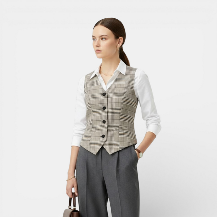 Navacava vintage waistcoat styled — refined old money layering
