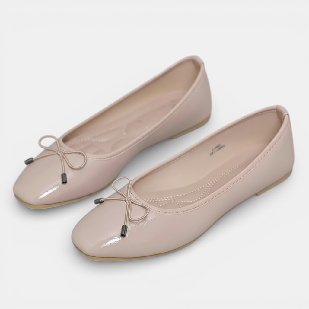 Navacava Women's Classic Ballet Flats in pink — timeless feminine footwear