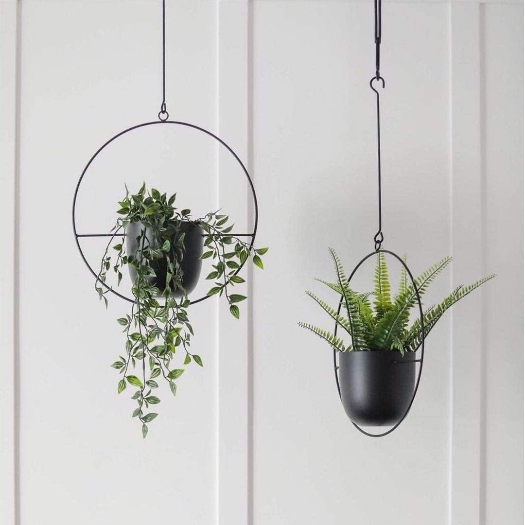 Metal Hanging Planter-Navacava.com