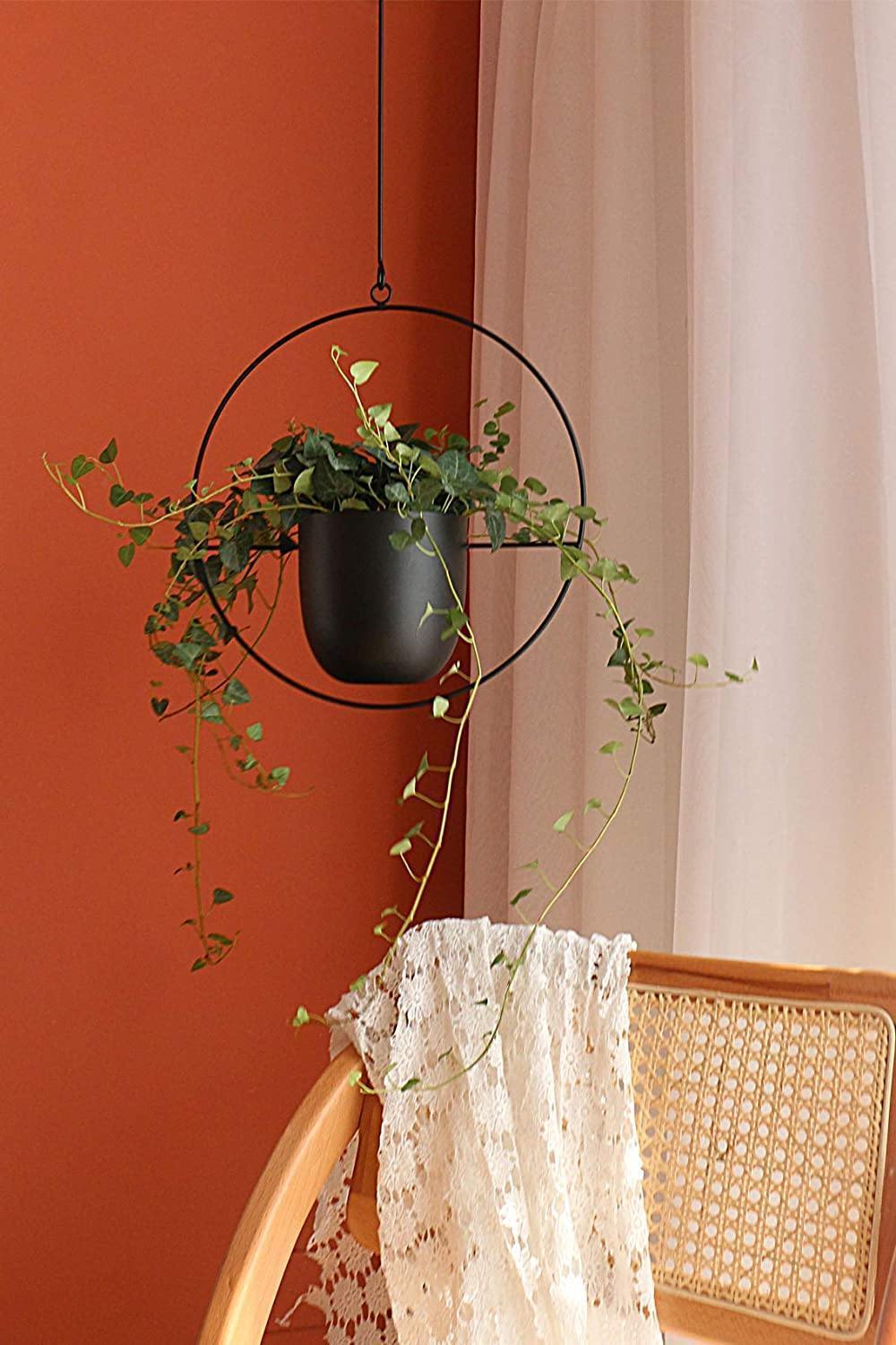 Decorative Metal Hanging Planter