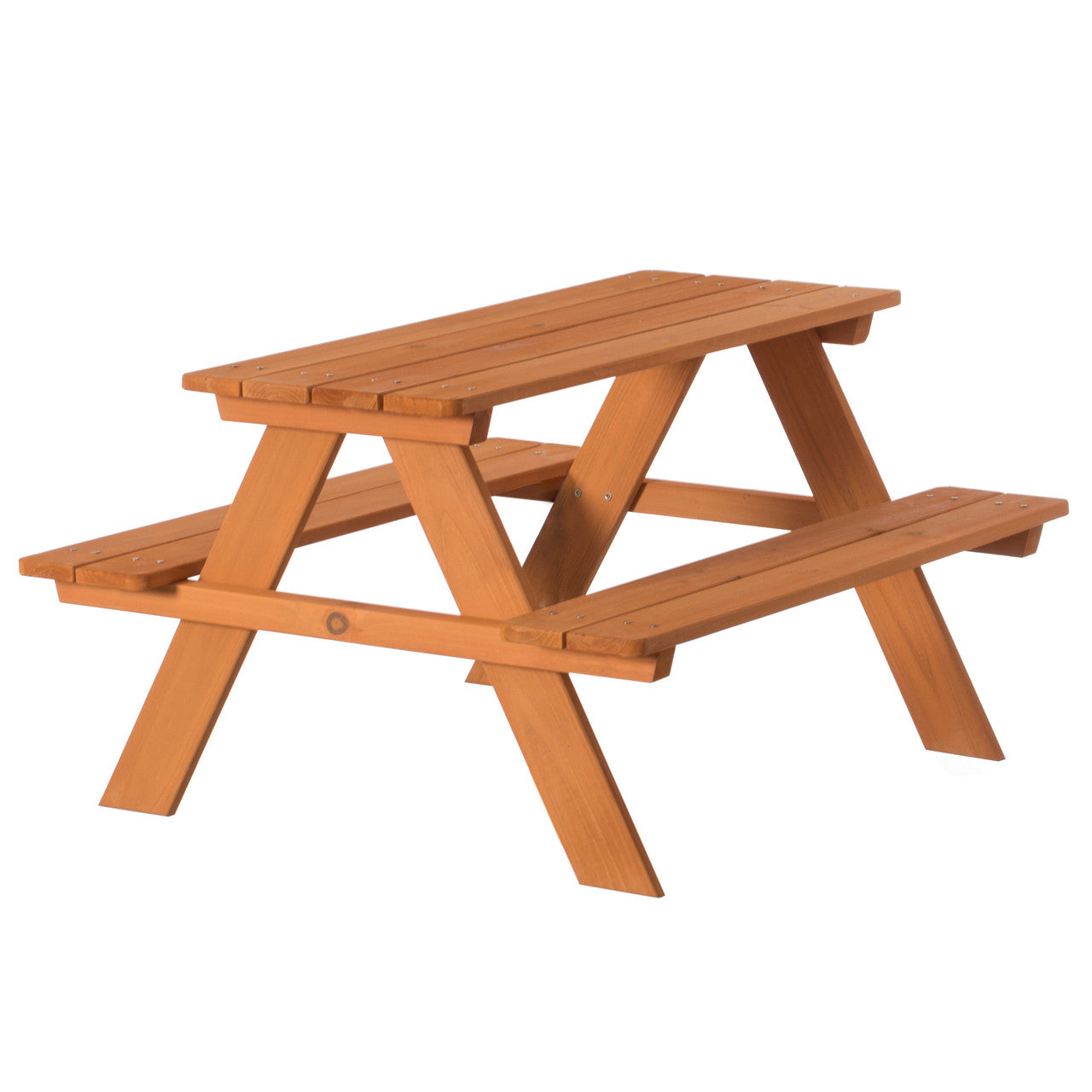 Kids Outdoor Wood Picnic Table for Garden and Backyard