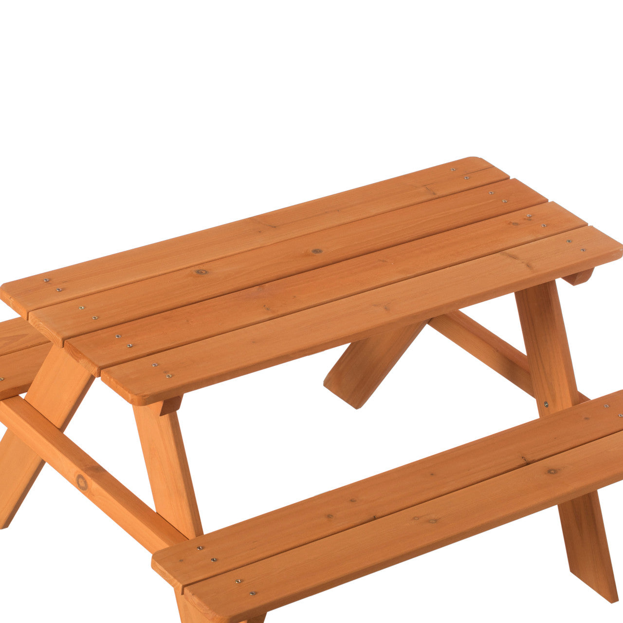 Kids Outdoor Wood Picnic Table for Garden and Backyard