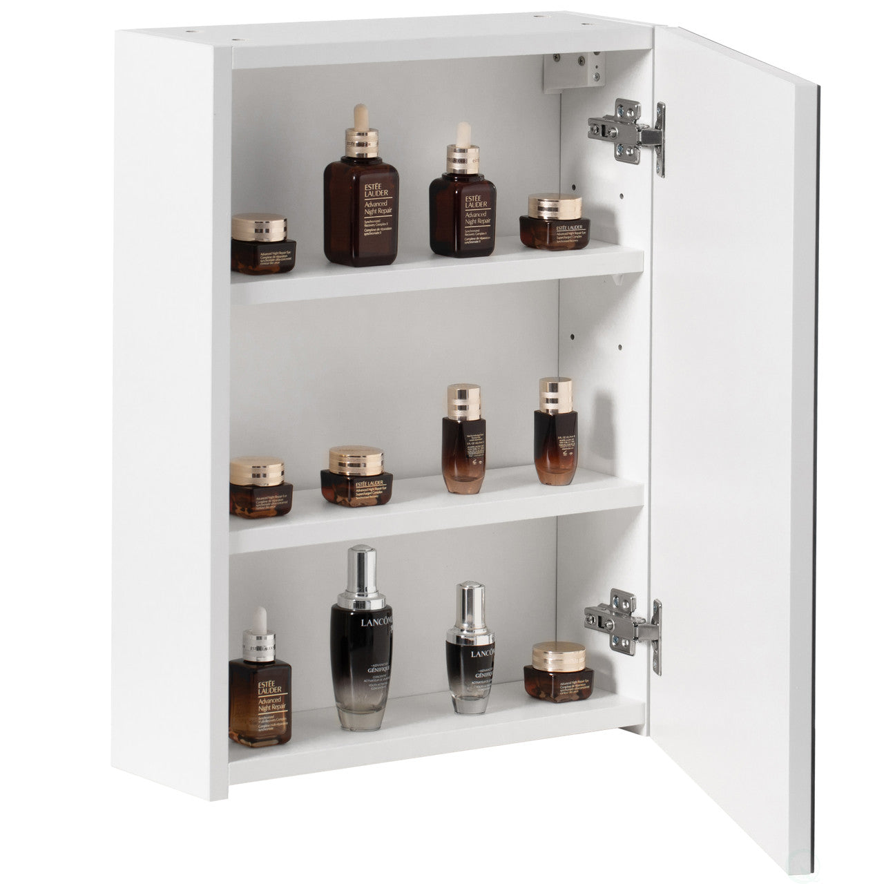 Classic Wall Mount Bathroom Mirrored Storage Cabinet