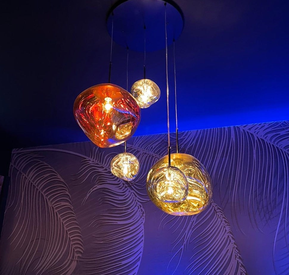 Melted Style Lava Modern Pendant Light