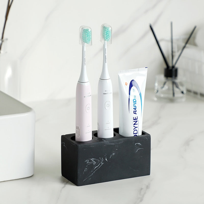 Modern Heavy-Weight Electric Toothbrush Holder