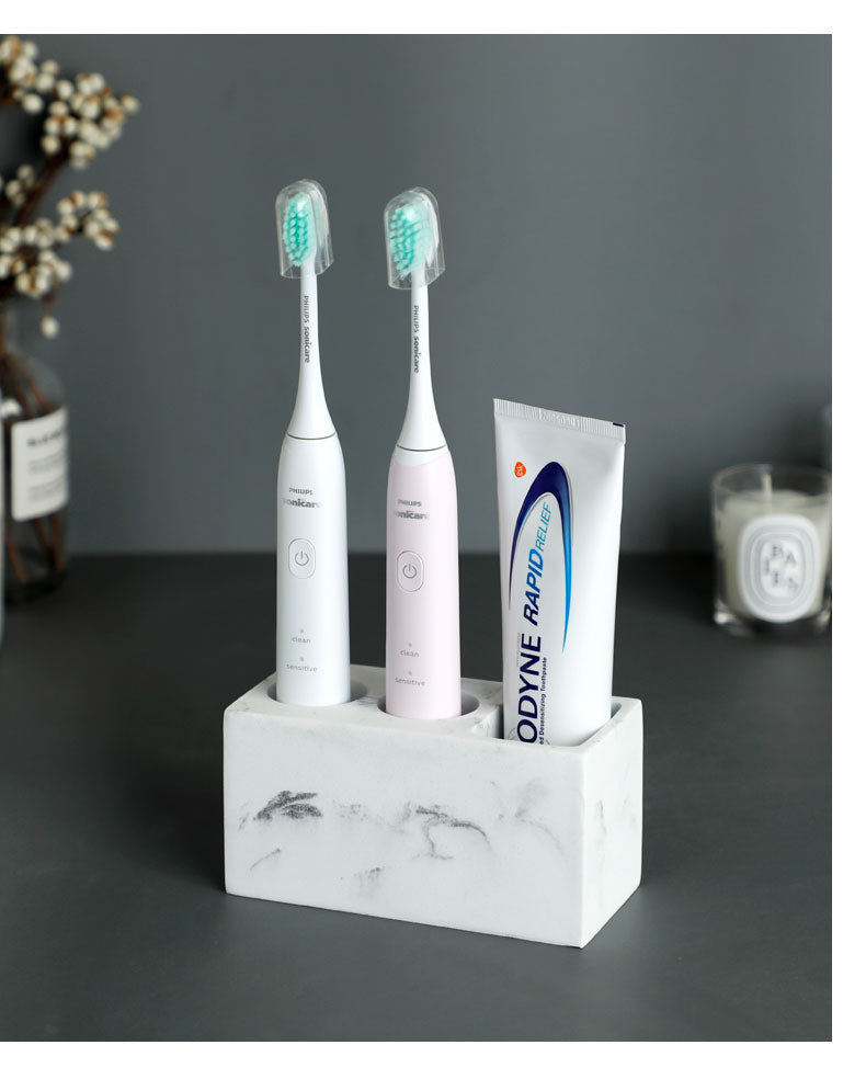 Modern Heavy-Weight Electric Toothbrush Holder