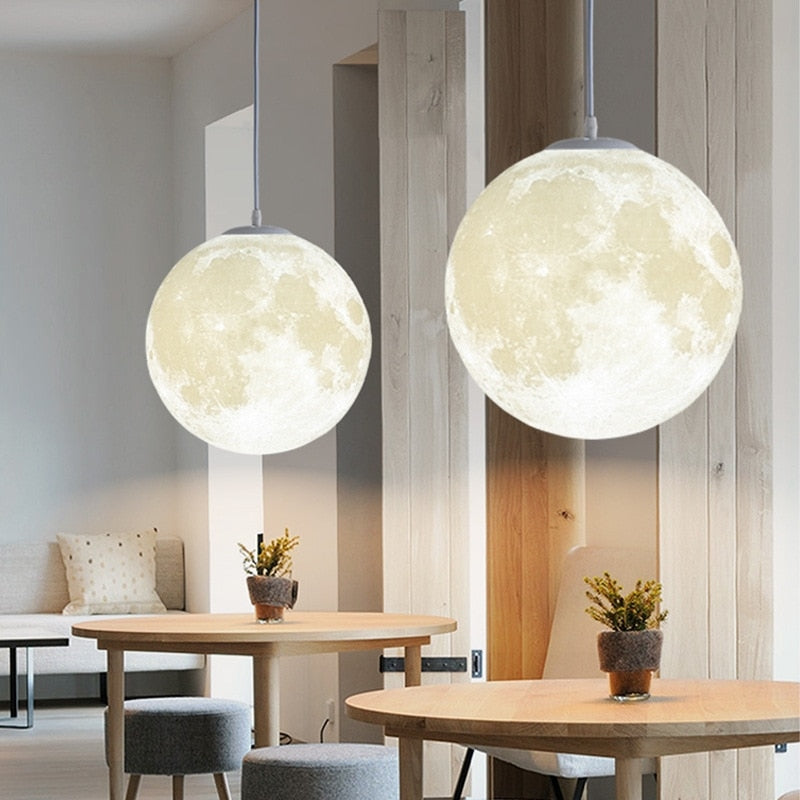 Minimalist Creative 3D Moon Lamp-navacava.com