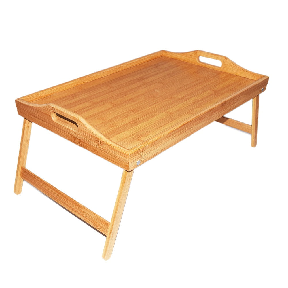 Natural Bamboo Foldable Tray-navacava.com