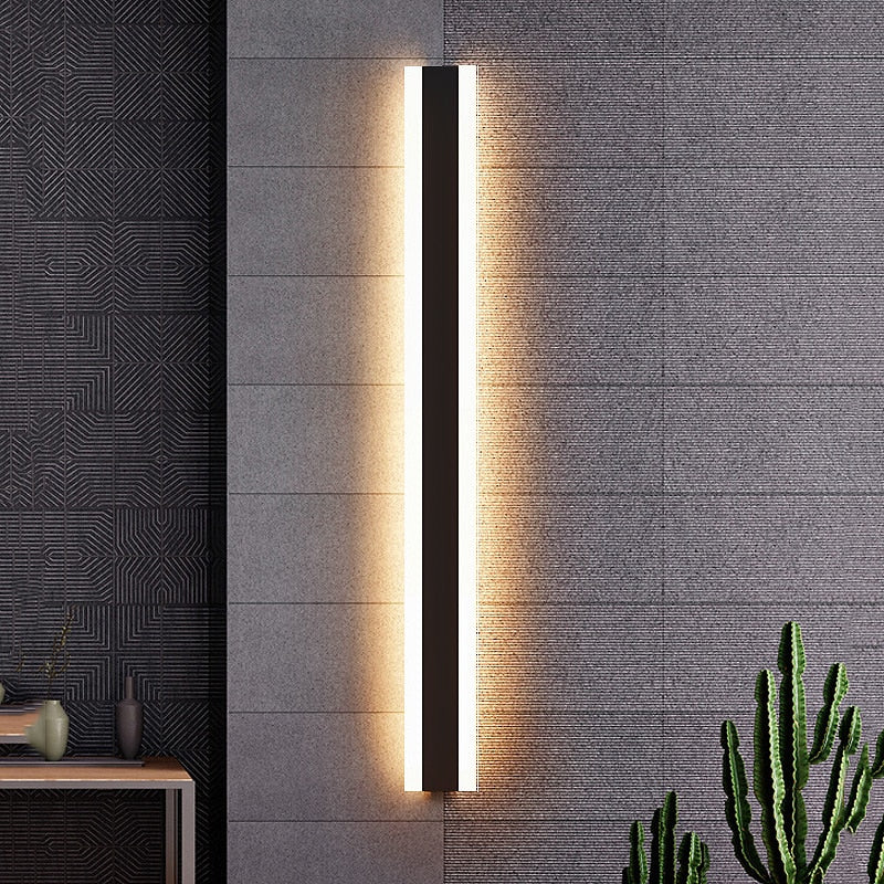 Outdoor Long Strip Wall Light