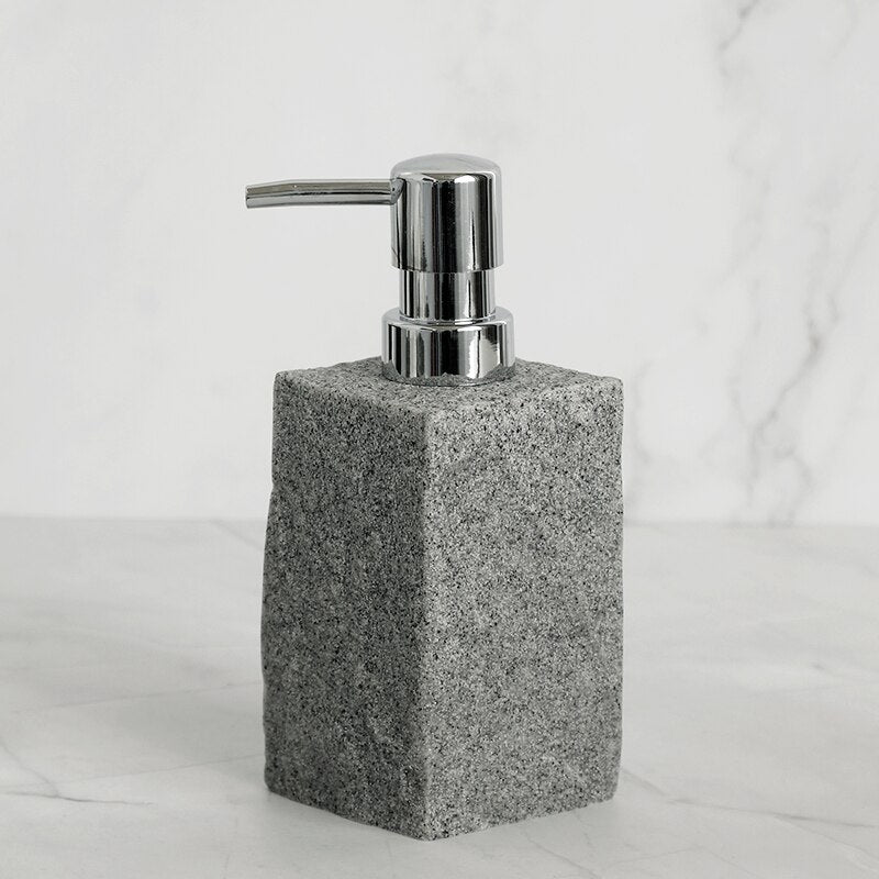 4-Piece Granite Stone Bathroom Set-navacava.com
