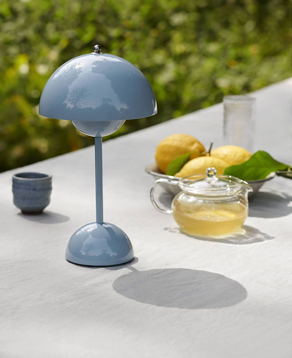 Minimalist Flowerpot Portable Mushroom Table Lamp