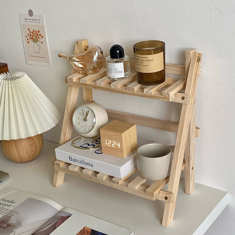 Convenient And Stylish Wooden Shelves-Navacava.com