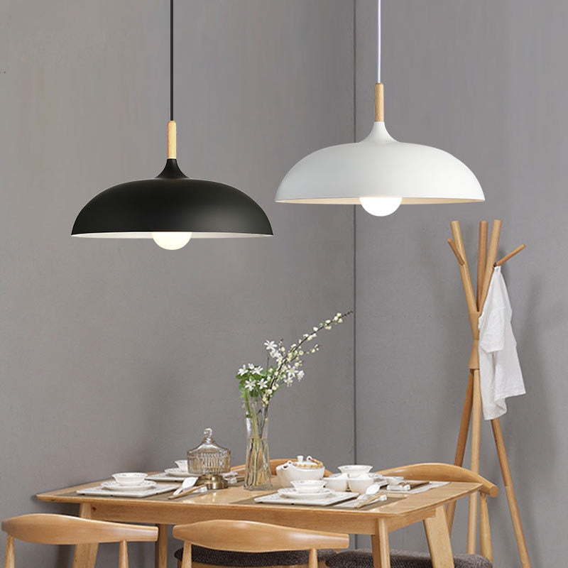 Modern Solid Color Macaron Pendant Lamps