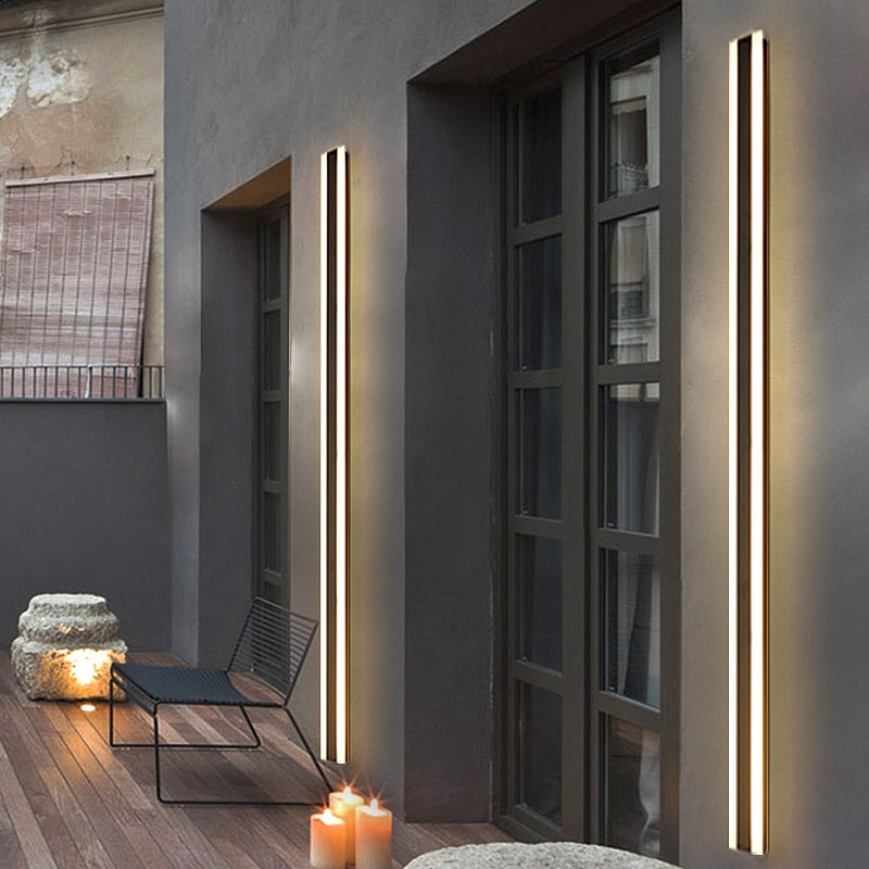 Outdoor Long Strip Wall Light