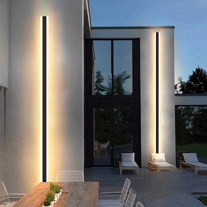 Outdoor Long Strip Wall Light