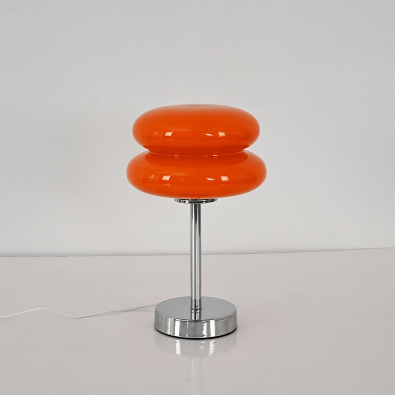 Glossy Glass Macaron Table Lamp