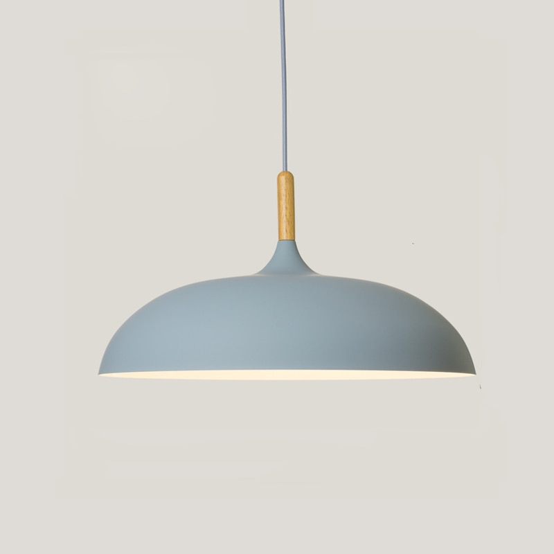 Modern Solid Color Macaron Pendant Lamps