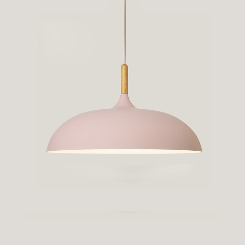 Modern Solid Color Macaron Pendant Lamps