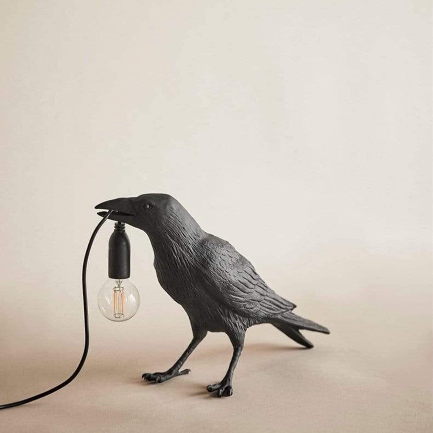 The Raven Bird Lamp-navacava.com